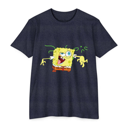 Sponge Cartoon Funny Face T-Shirt