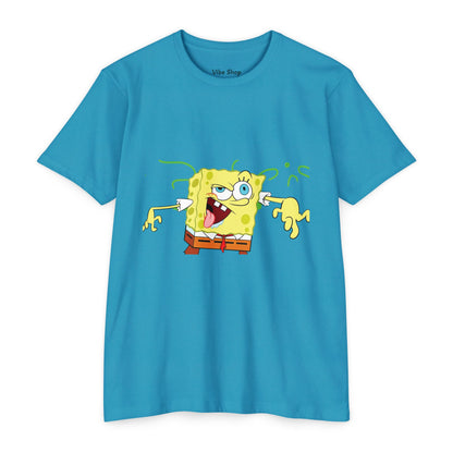 Sponge Cartoon Funny Face T-Shirt