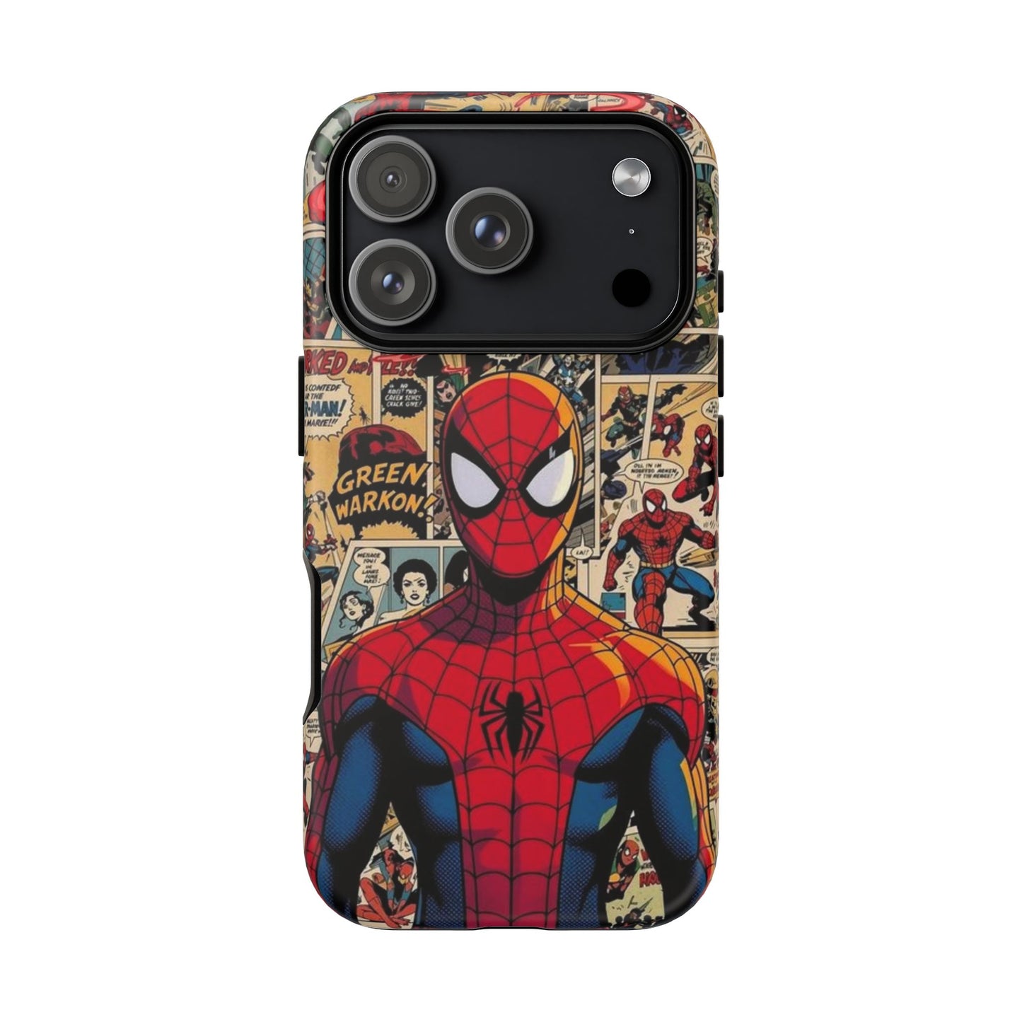 Vintage Comic Spider-Man Phone Case | Tough Case