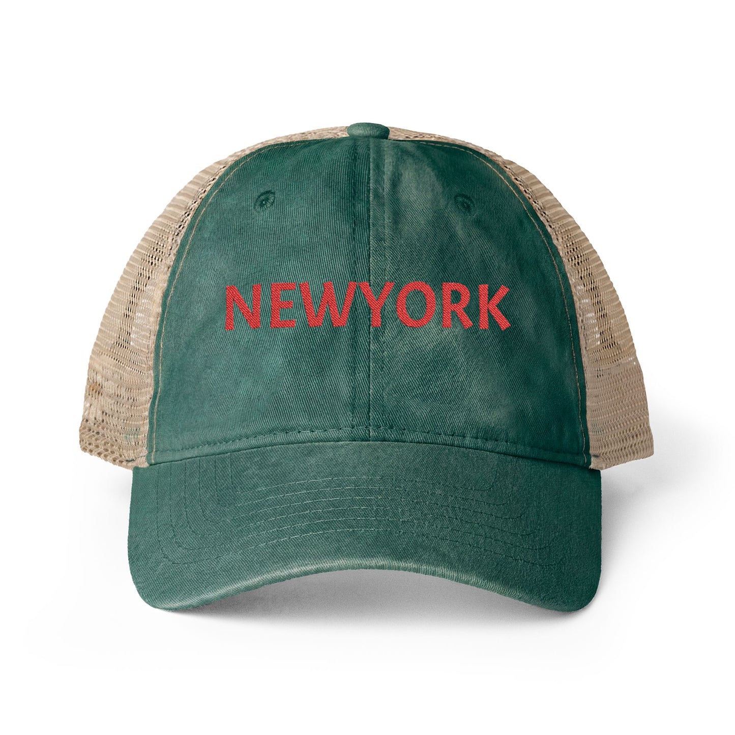 UniSex Washed Mesh-Back Cap