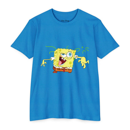 Sponge Cartoon Funny Face T-Shirt