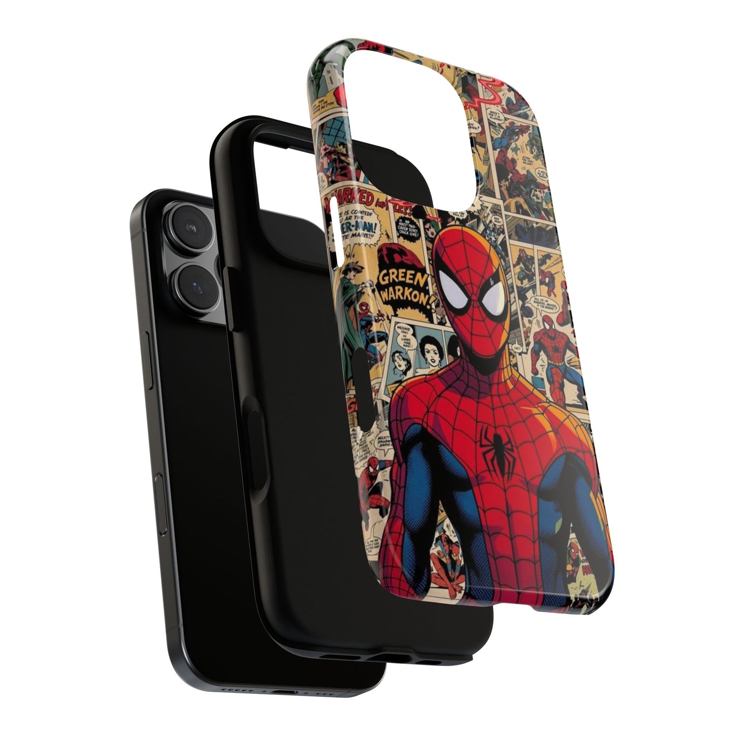 Vintage Comic Spider-Man Phone Case | Tough Case