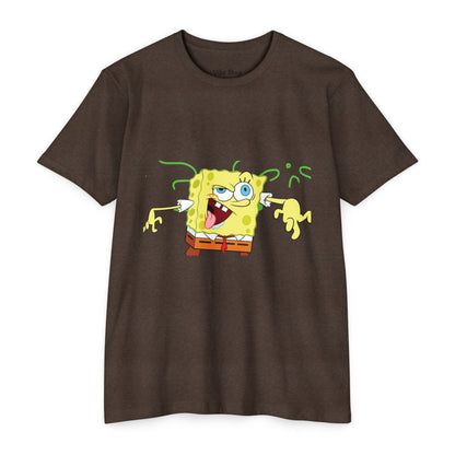 Sponge Cartoon Funny Face T-Shirt