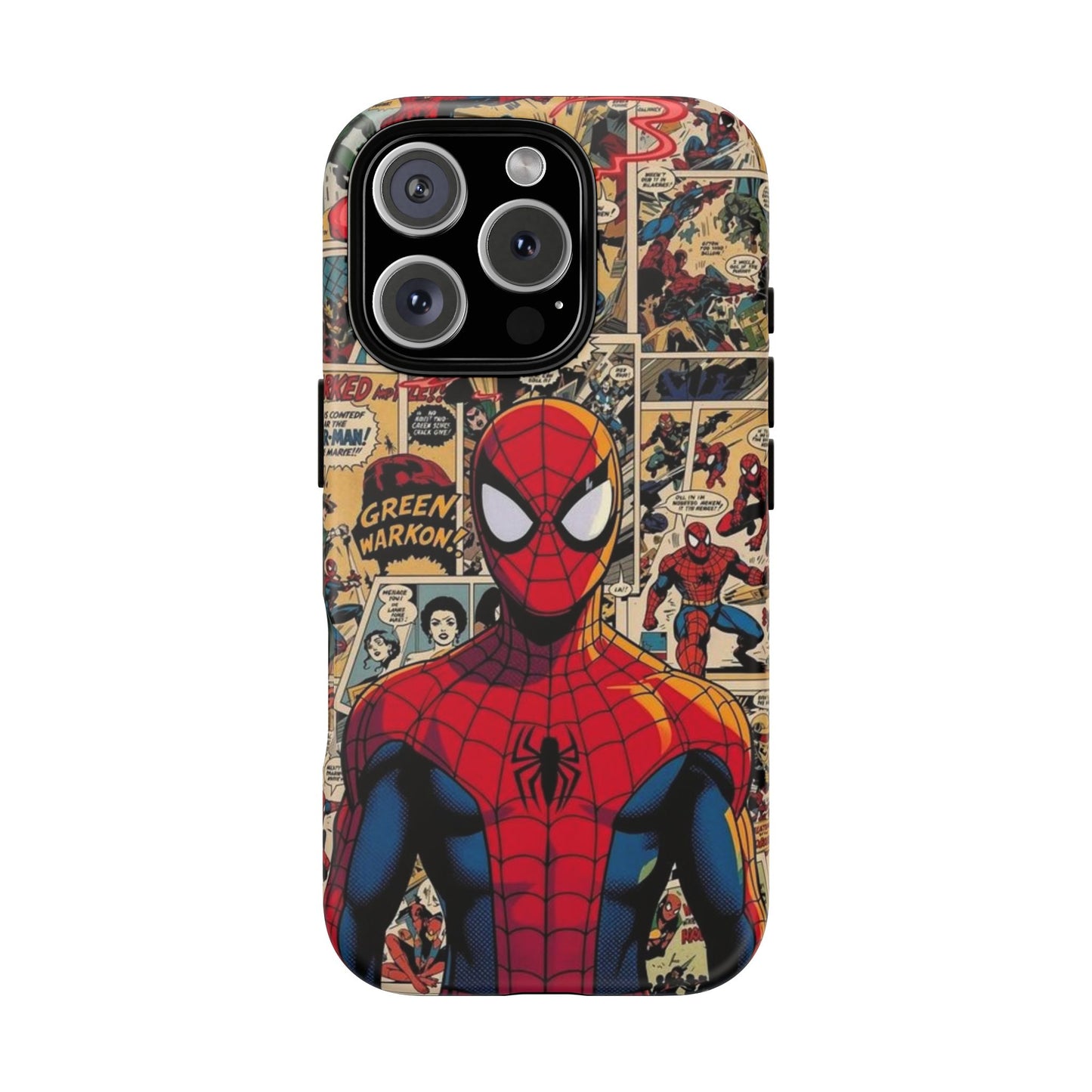 Vintage Comic Spider-Man Phone Case | Tough Case