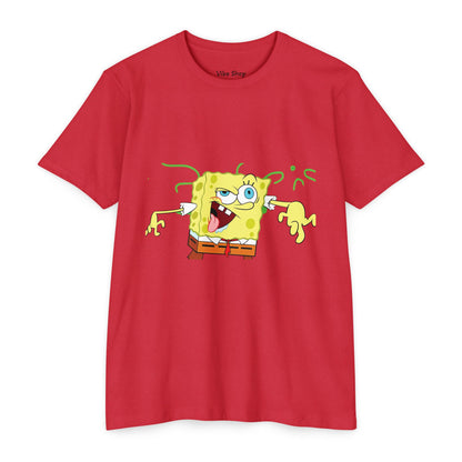 Sponge Cartoon Funny Face T-Shirt