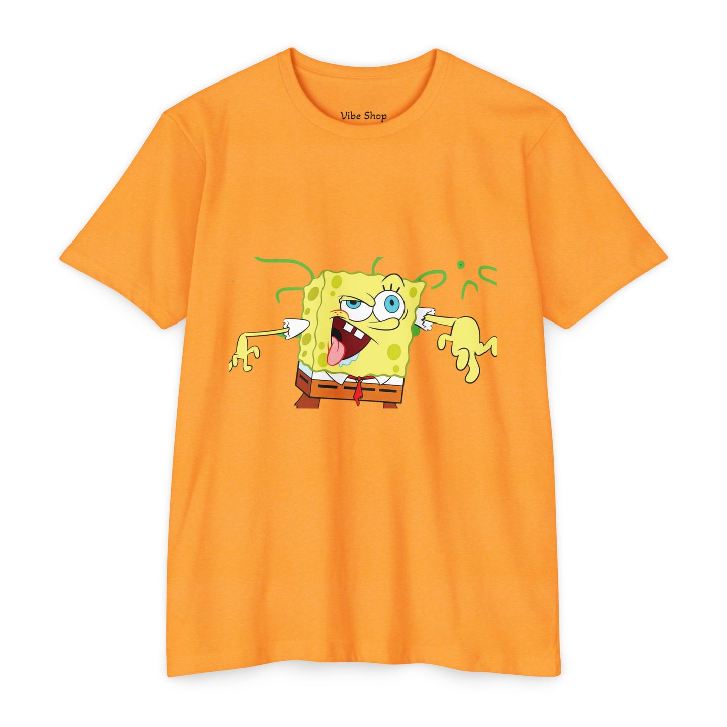 Sponge Cartoon Funny Face T-Shirt
