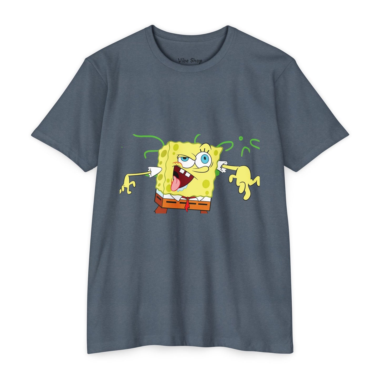 Sponge Cartoon Funny Face T-Shirt