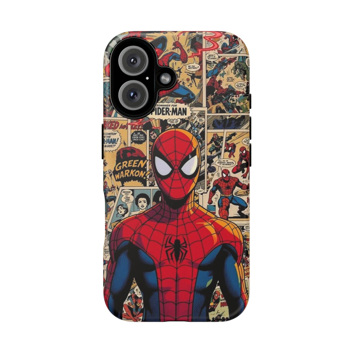 Vintage Comic Spider-Man Phone Case | Tough Case