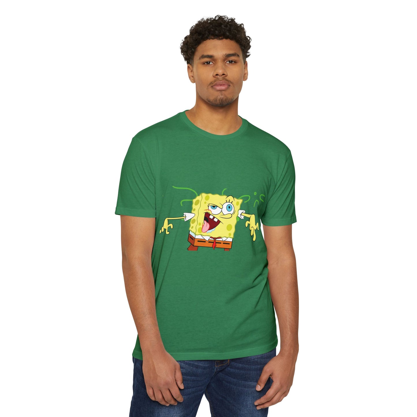 Sponge Cartoon Funny Face T-Shirt