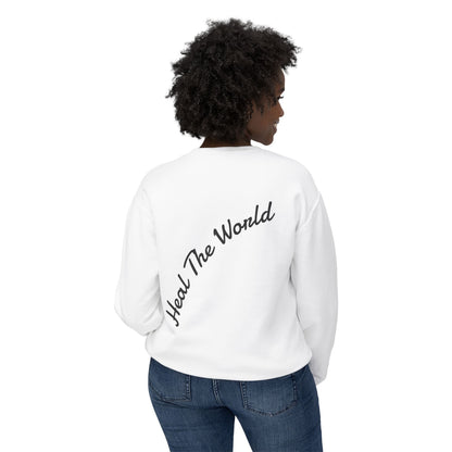 Music Icon  Sweatshirt - "Heal The World" Graphic
