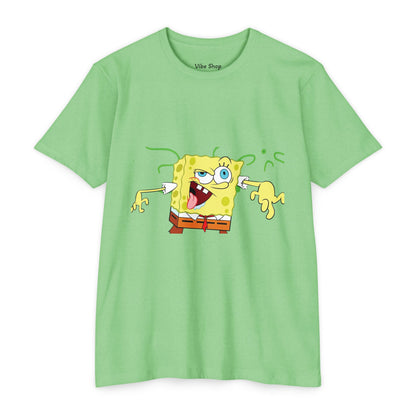 Sponge Cartoon Funny Face T-Shirt