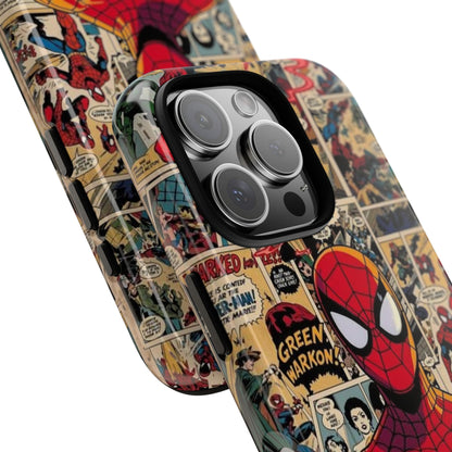 Vintage Comic Spider-Man Phone Case | Tough Case