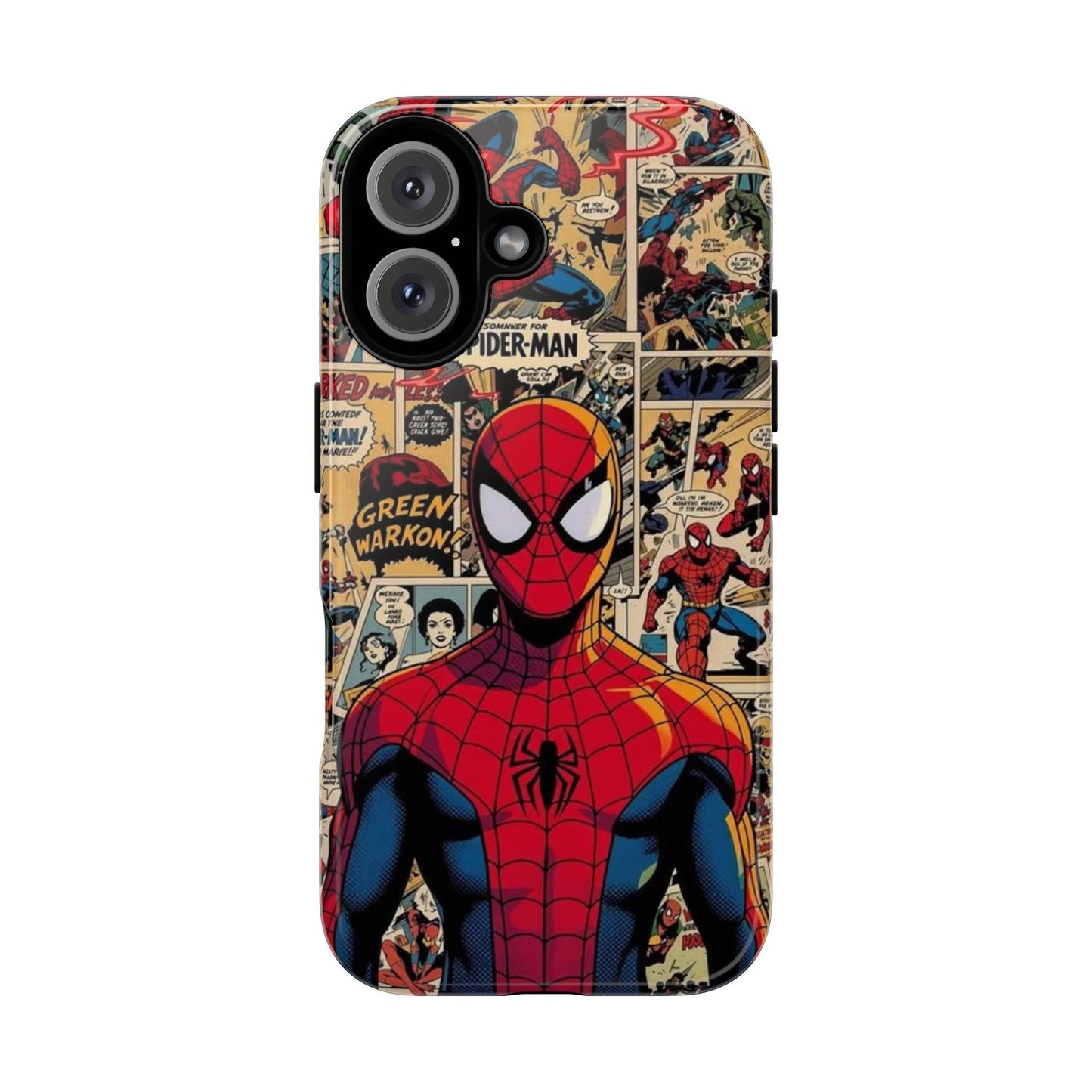 Vintage Comic Spider-Man Phone Case | Tough Case