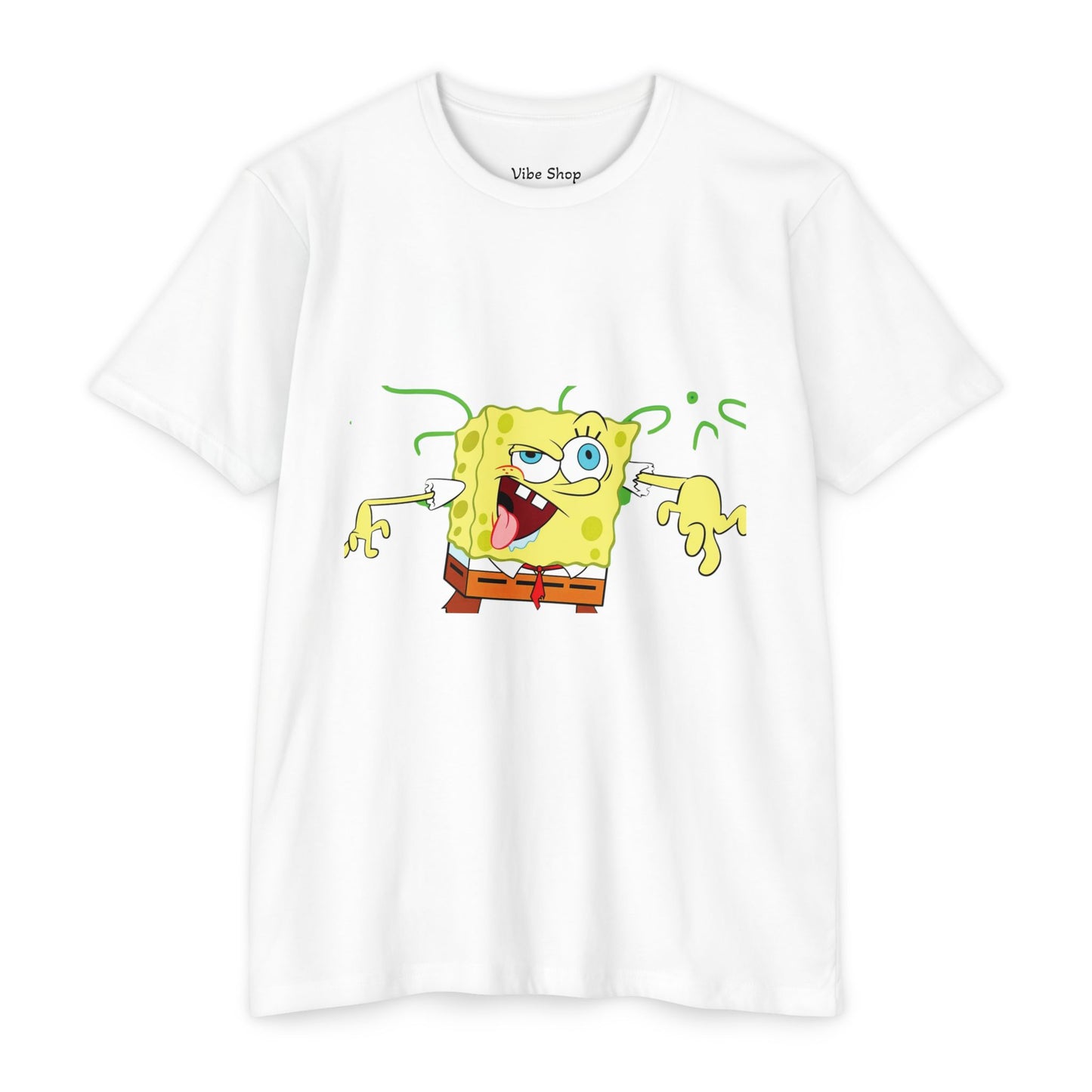 Sponge Cartoon Funny Face T-Shirt
