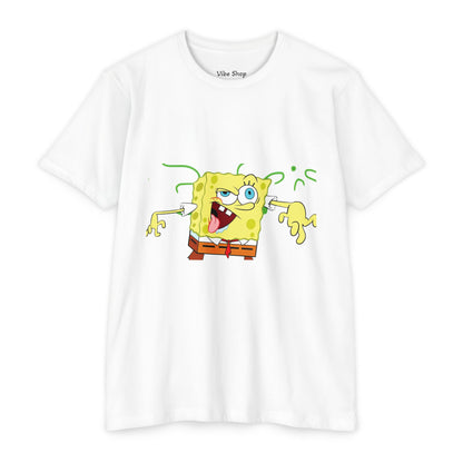 Sponge Cartoon Funny Face T-Shirt