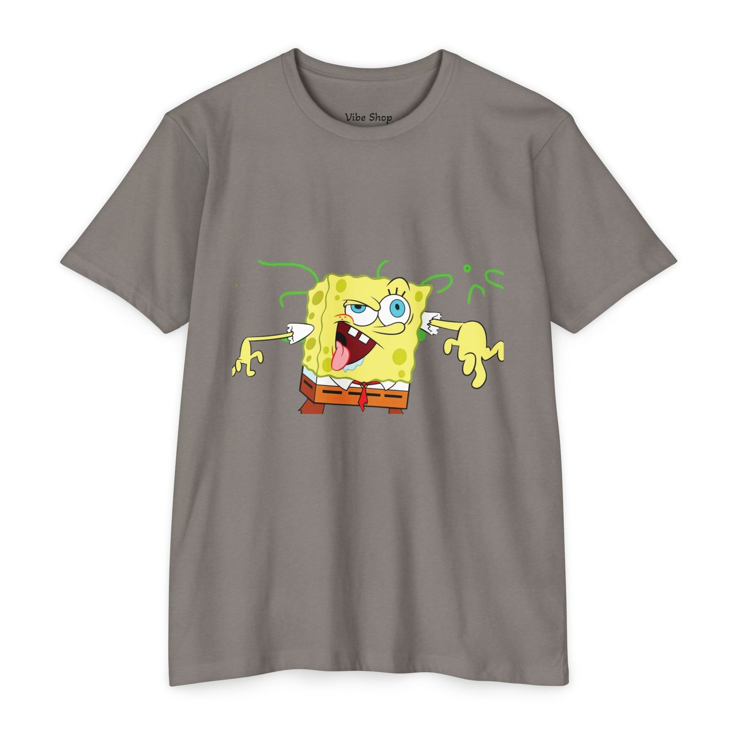 Sponge Cartoon Funny Face T-Shirt
