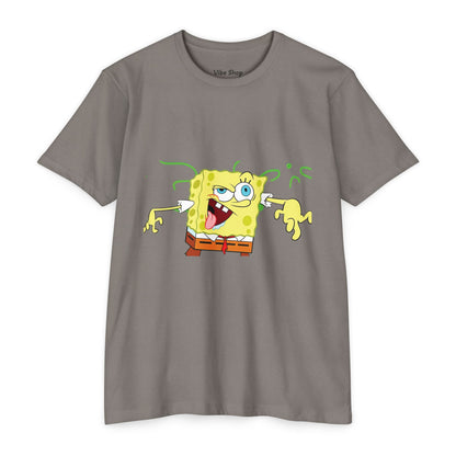 Sponge Cartoon Funny Face T-Shirt