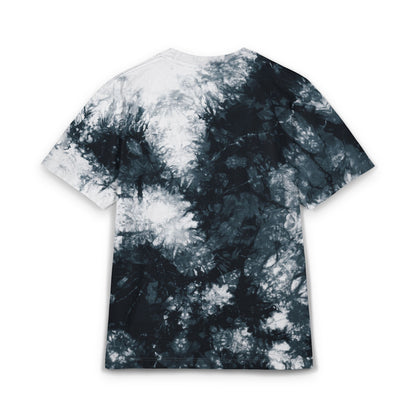 Tie-Dye Spiral T-Shirt — Embroidered "R.I.P. Crushes" Retro Tee