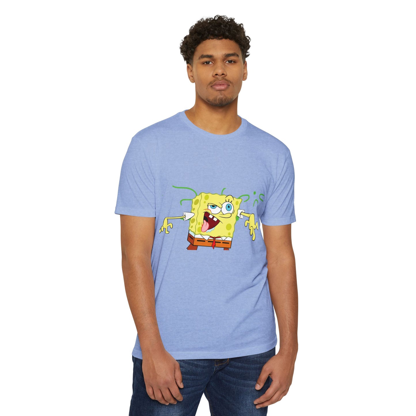 Sponge Cartoon Funny Face T-Shirt