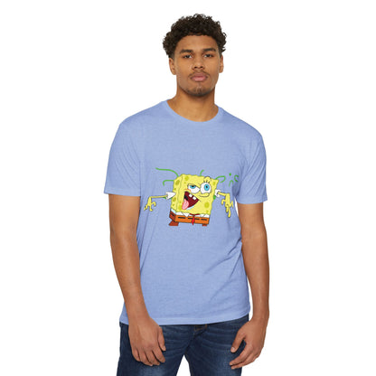 Sponge Cartoon Funny Face T-Shirt