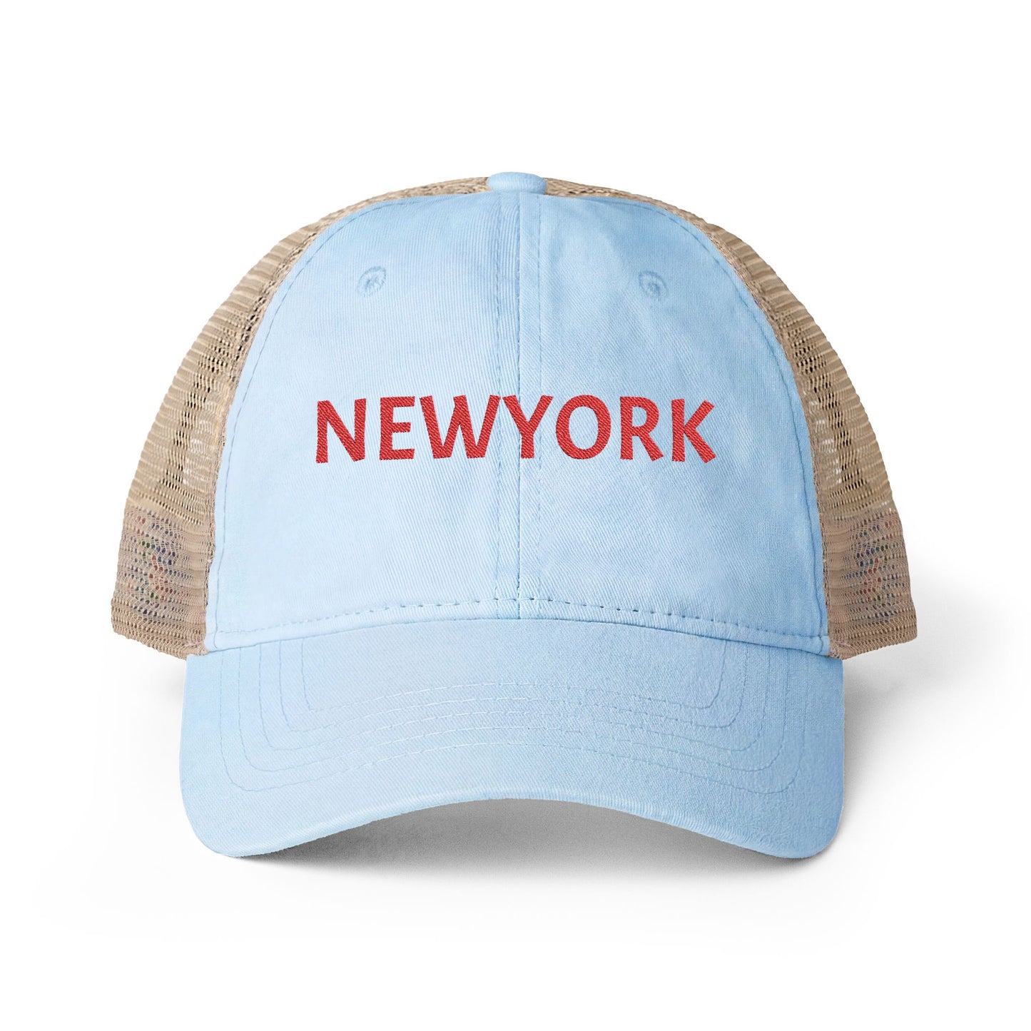 UniSex Washed Mesh-Back Cap
