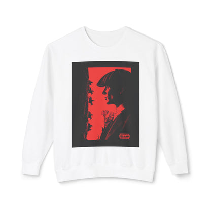 Crewneck Sweatshirt - Retro Red Silhouette Front & "F* Them All" Back
