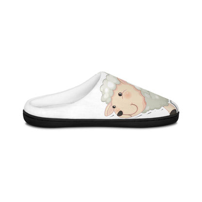 UniSex Cartoon Farm Animal Indoor Slippers — Cute Cow & Sheep Slippers