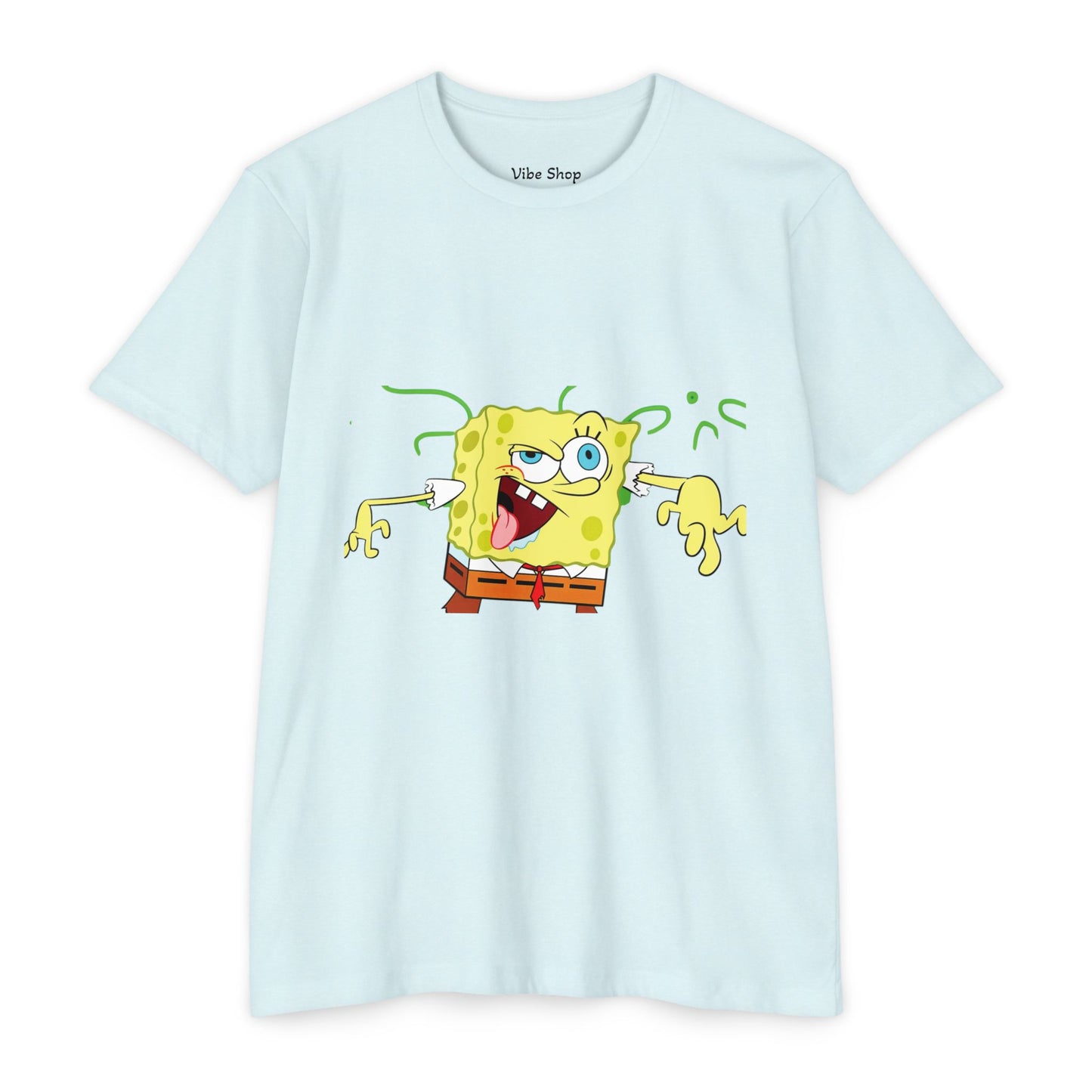 Sponge Cartoon Funny Face T-Shirt