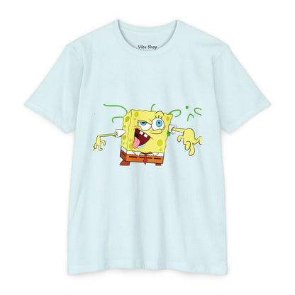 Sponge Cartoon Funny Face T-Shirt