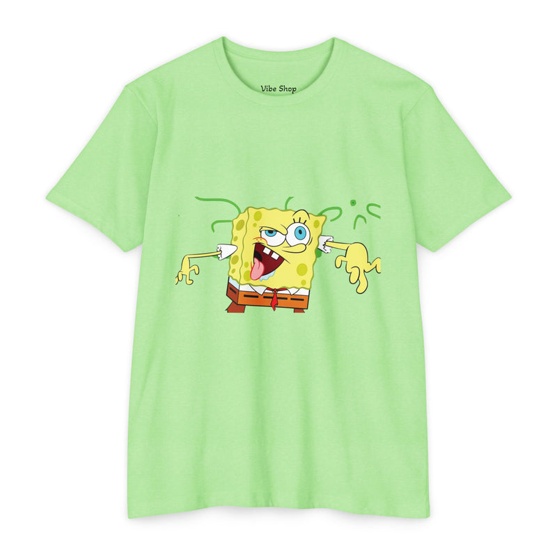 Sponge Cartoon Funny Face T-Shirt