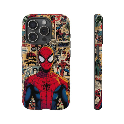 Vintage Comic Spider-Man Phone Case | Tough Case