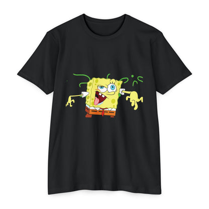 Sponge Cartoon Funny Face T-Shirt