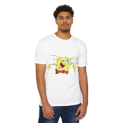 Sponge Cartoon Funny Face T-Shirt