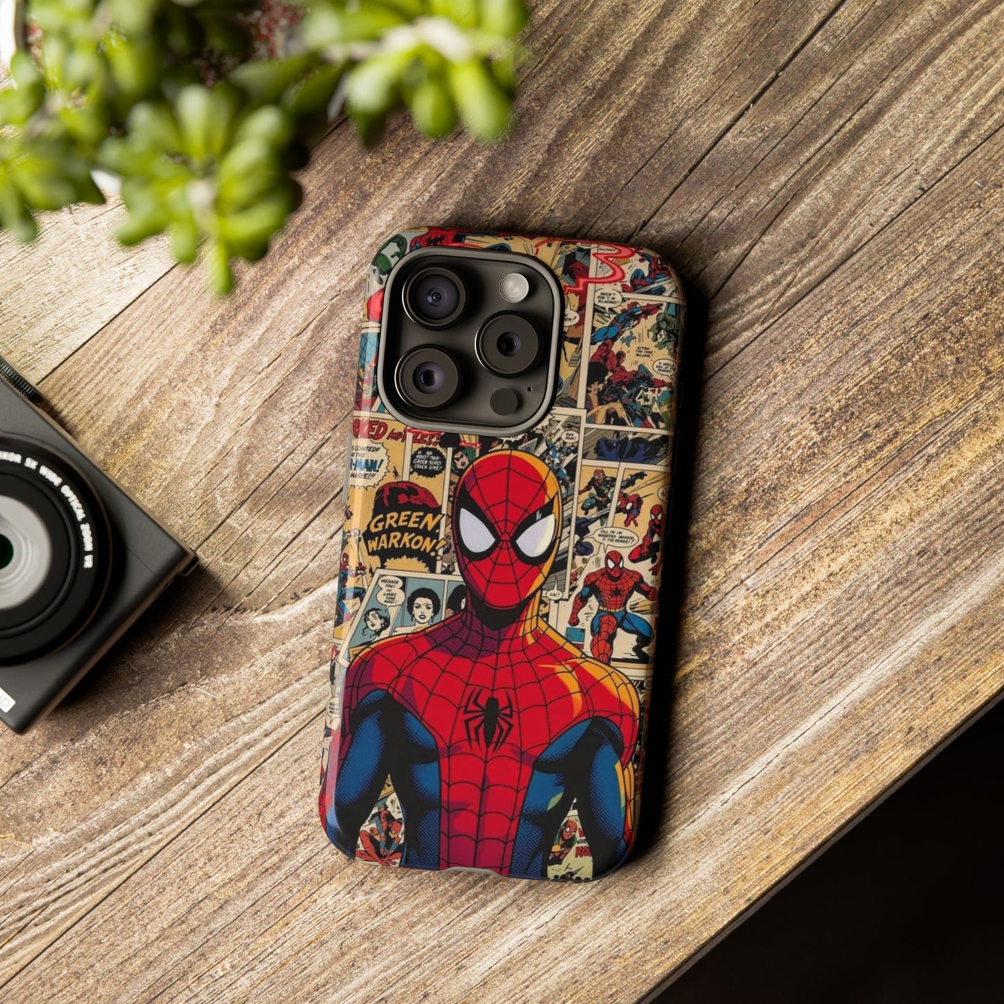 Vintage Comic Spider-Man Phone Case | Tough Case