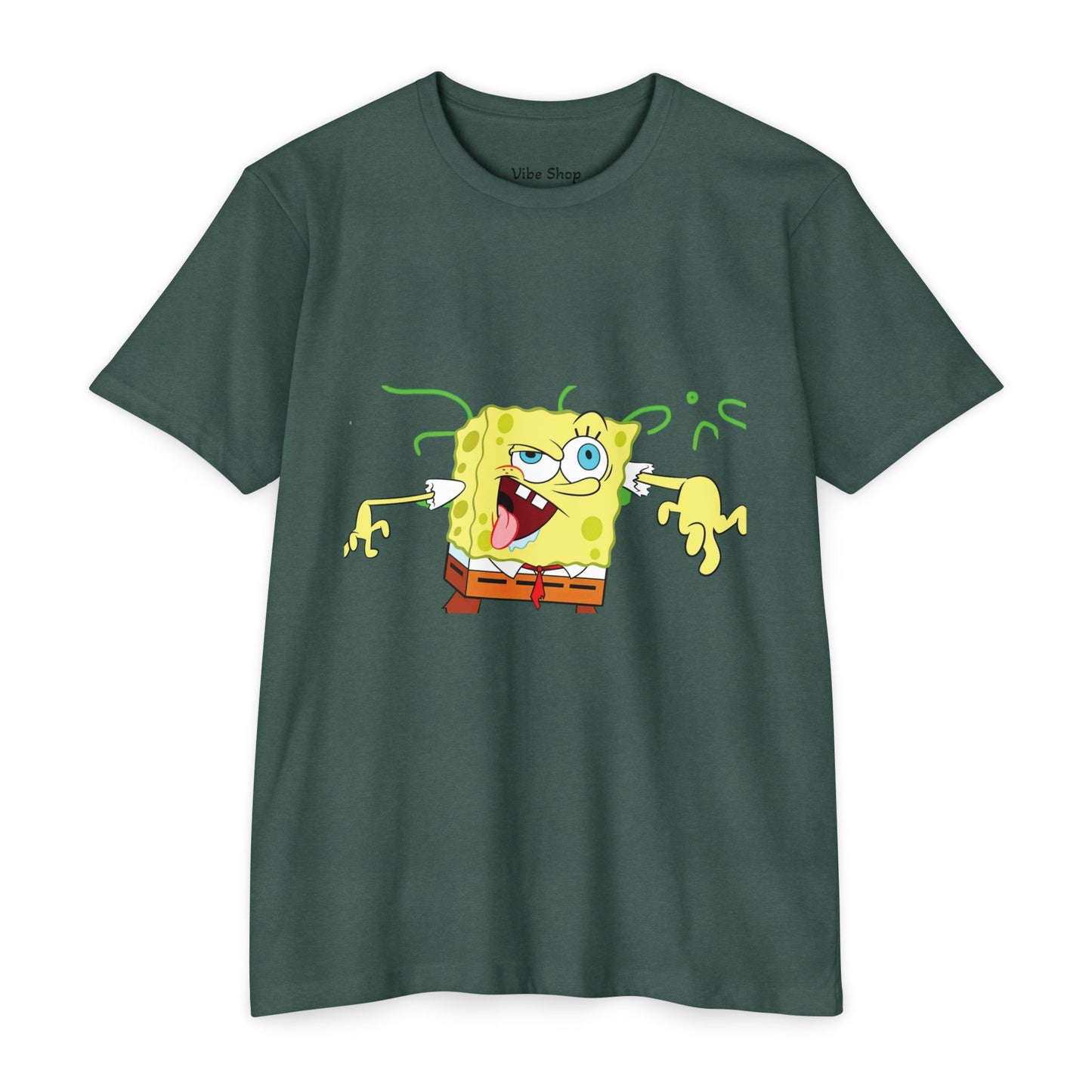 Sponge Cartoon Funny Face T-Shirt