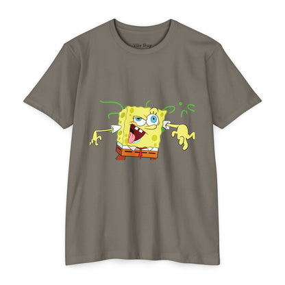 Sponge Cartoon Funny Face T-Shirt