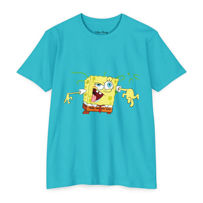 Sponge Cartoon Funny Face T-Shirt