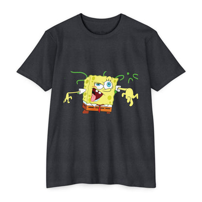 Sponge Cartoon Funny Face T-Shirt