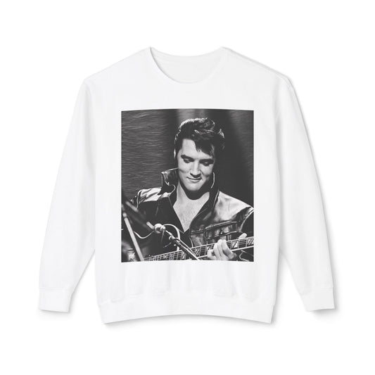 Vintage Rock Icon  Sweatshirt — 'Taking Care of Business' Graphic