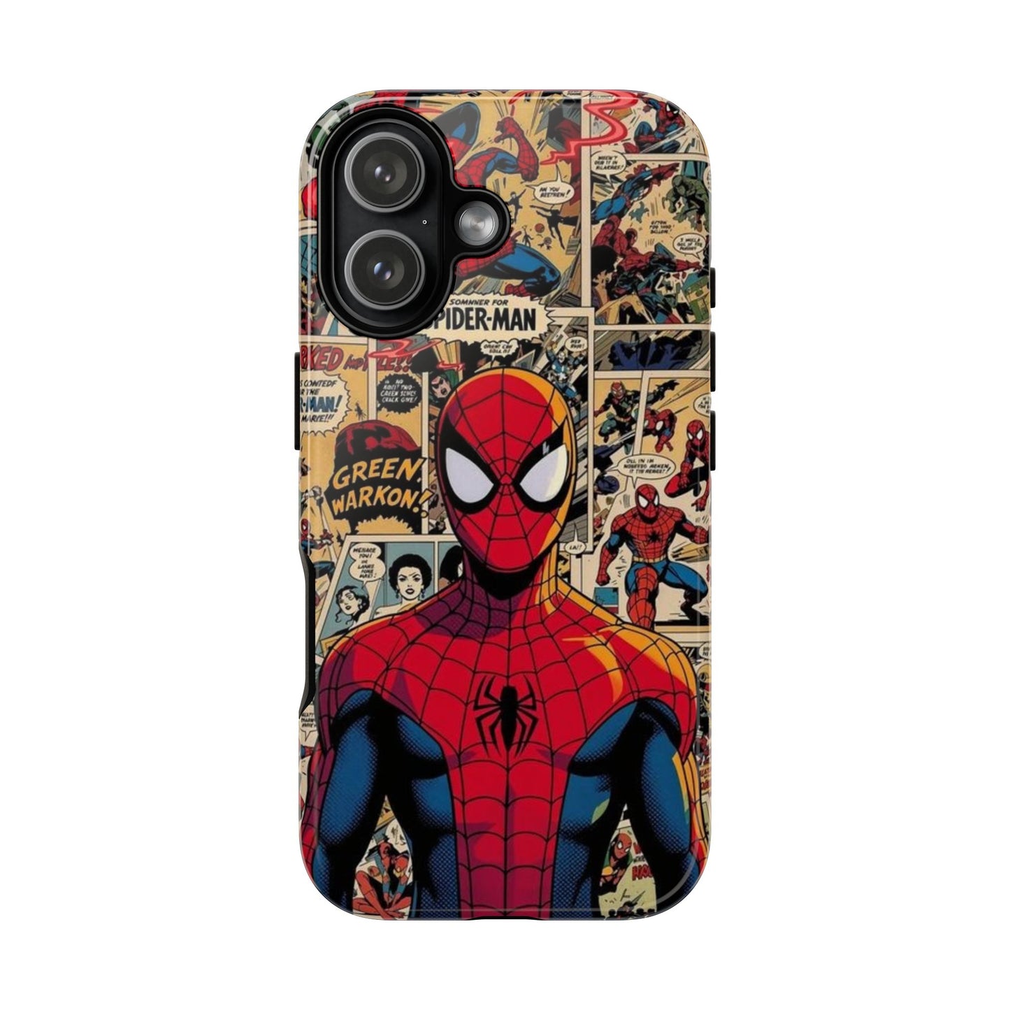Vintage Comic Spider-Man Phone Case | Tough Case