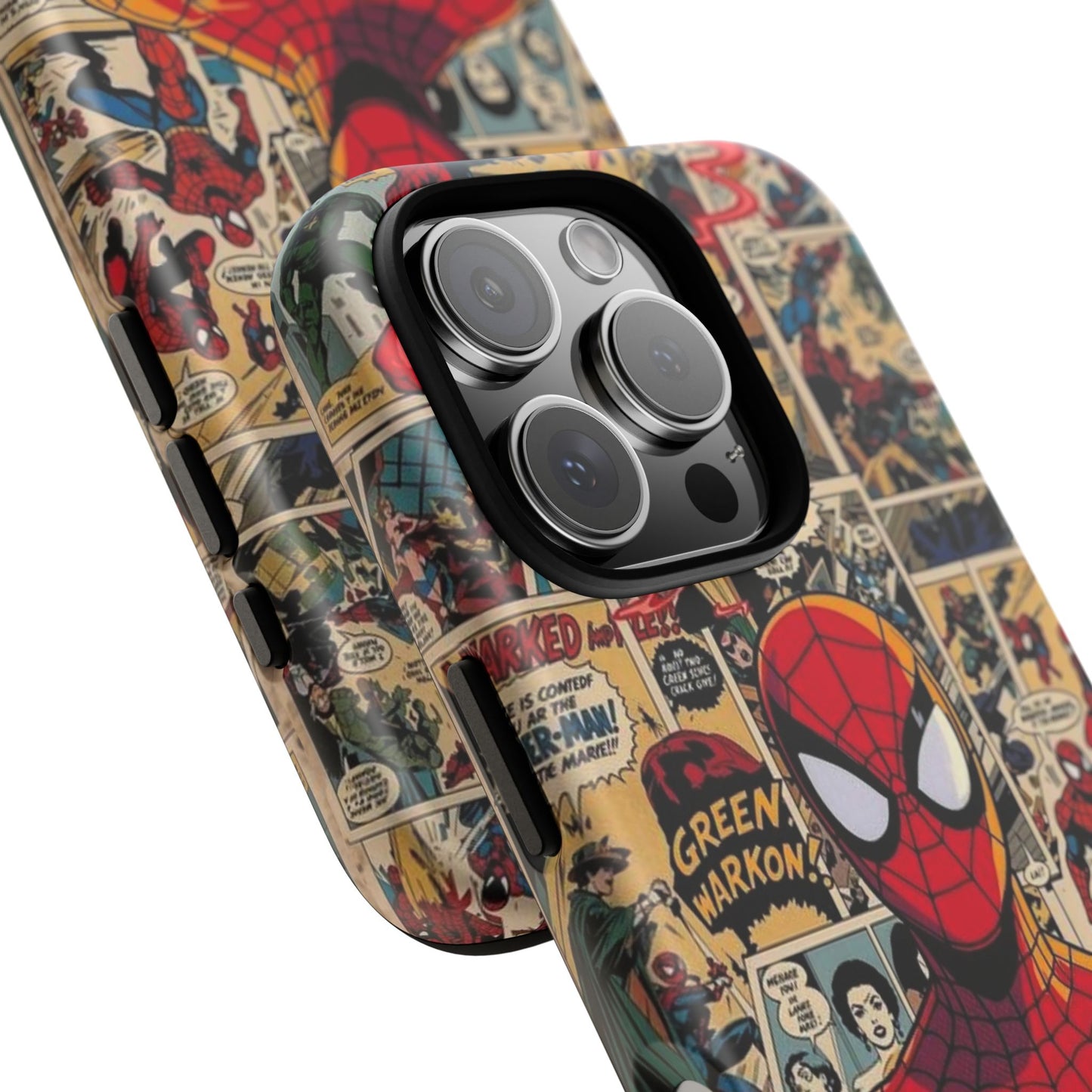 Vintage Comic Spider-Man Phone Case | Tough Case