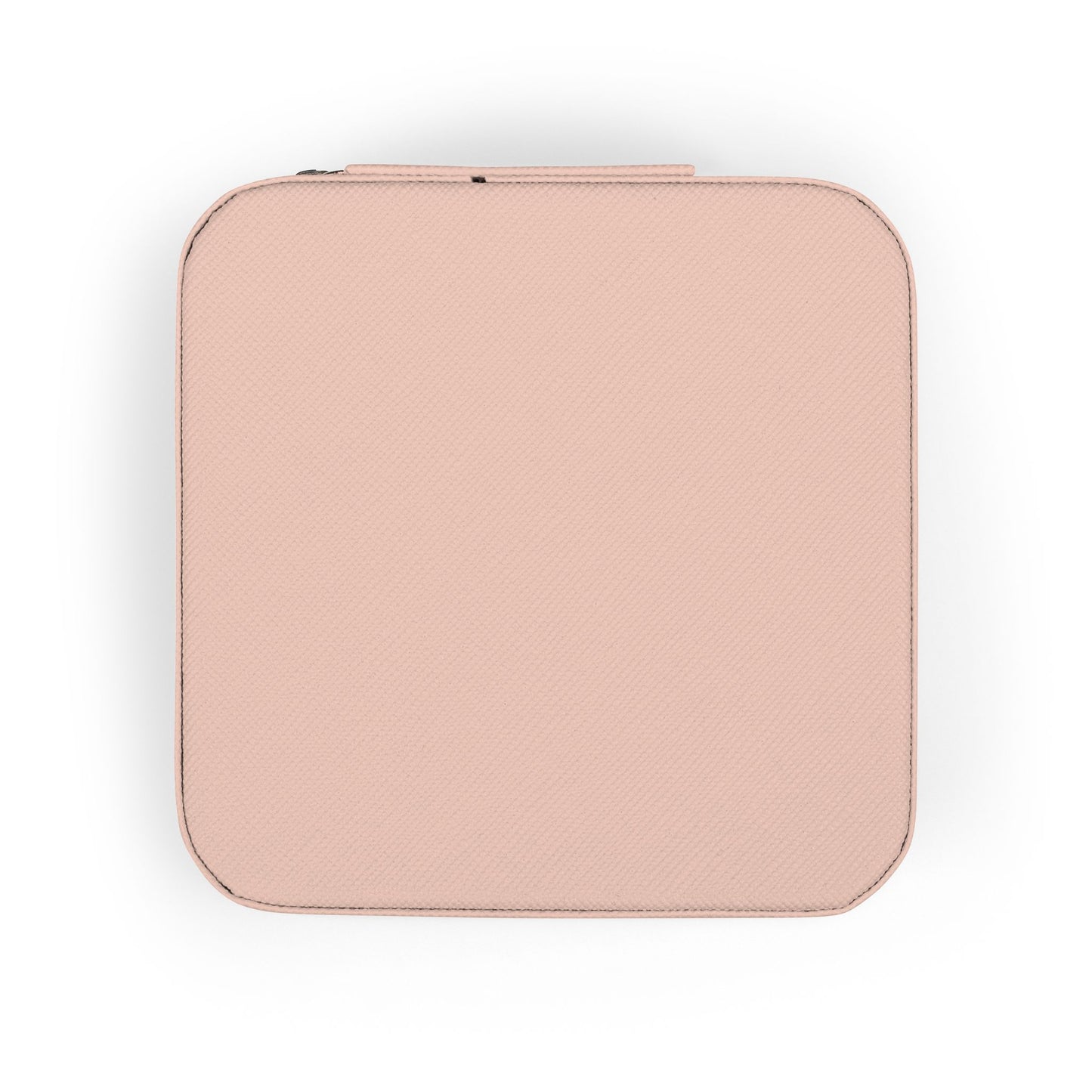 Compact Travel Jewelry Case — Pink Portable Organizer for Rings, Earrings & Necklaces