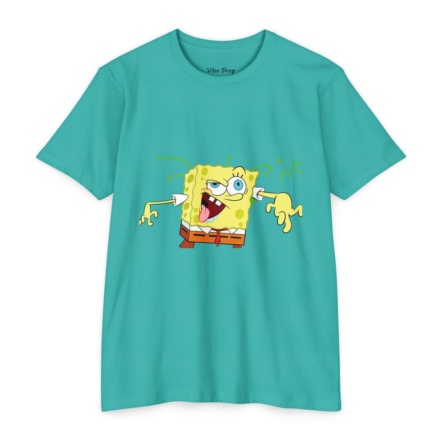 Sponge Cartoon Funny Face T-Shirt