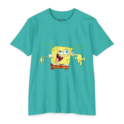 Sponge Cartoon Funny Face T-Shirt