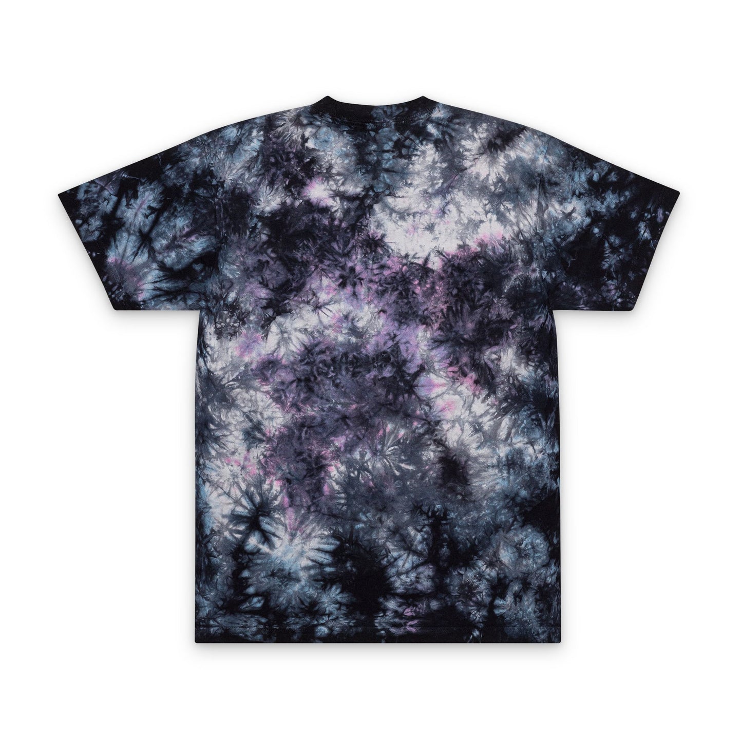 Tie-Dye Spiral T-Shirt — Embroidered "R.I.P. Crushes" Retro Tee