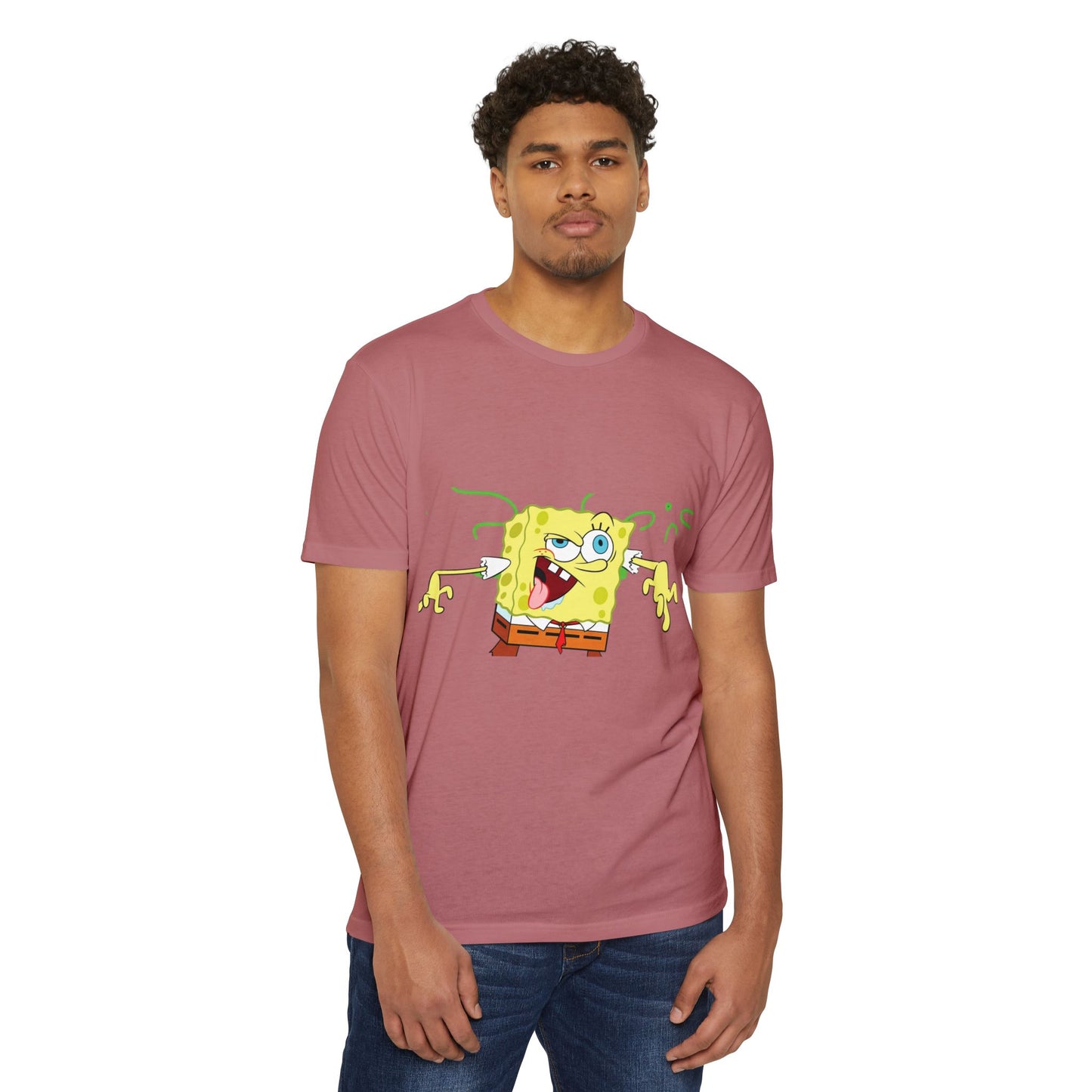Sponge Cartoon Funny Face T-Shirt