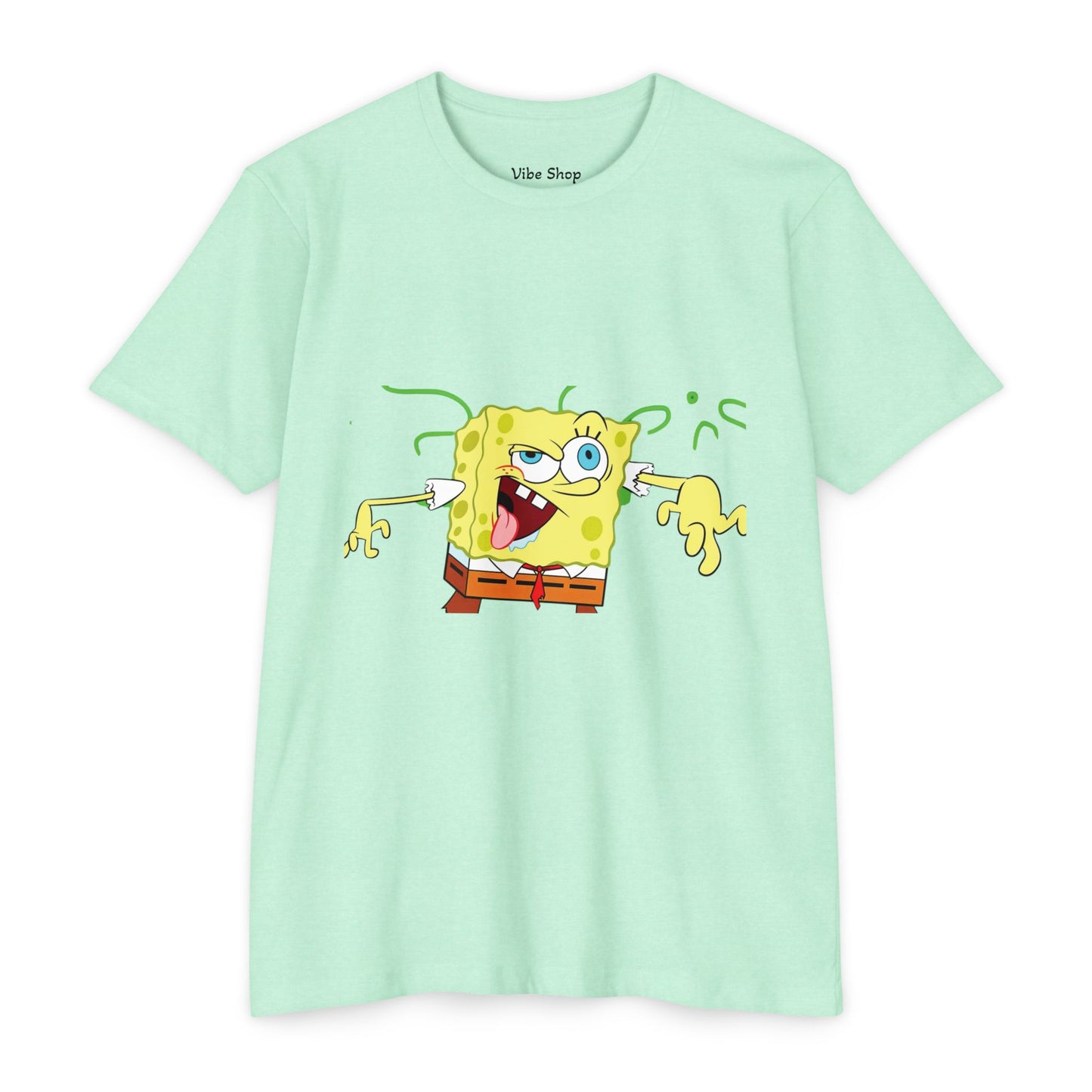 Sponge Cartoon Funny Face T-Shirt