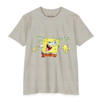 Sponge Cartoon Funny Face T-Shirt