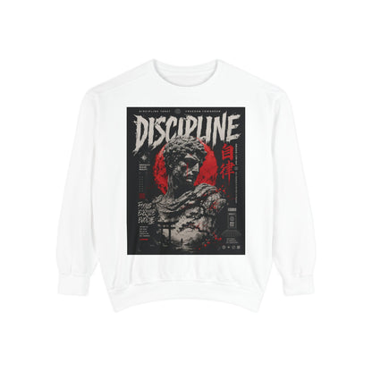 Discipline Statue Sweatshirt — 'Timeless' Graphic Crewneck