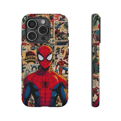 Vintage Comic Spider-Man Phone Case | Tough Case